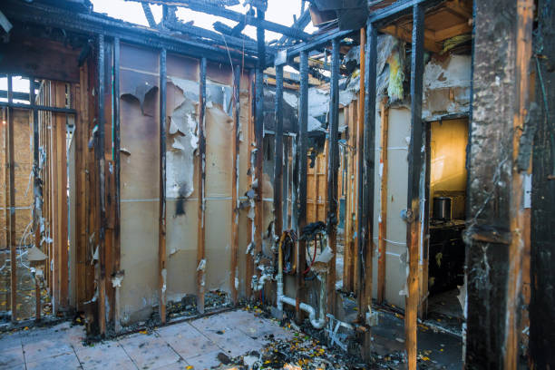Professional Fire Damage Repair technician working in Spicewood, TX
